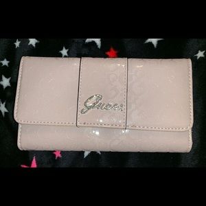 Blush Guess Wallet
